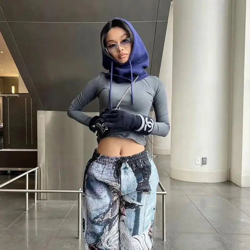 Sweat à capuche avec écharpe de confort