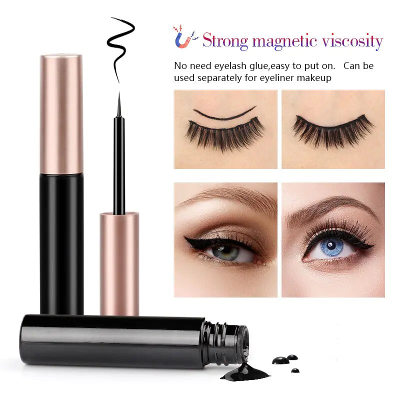 ✨ Sublimez Votre Regard avec Notre Set d'Eyeliner & Faux Cils Magnétiques ! ✨