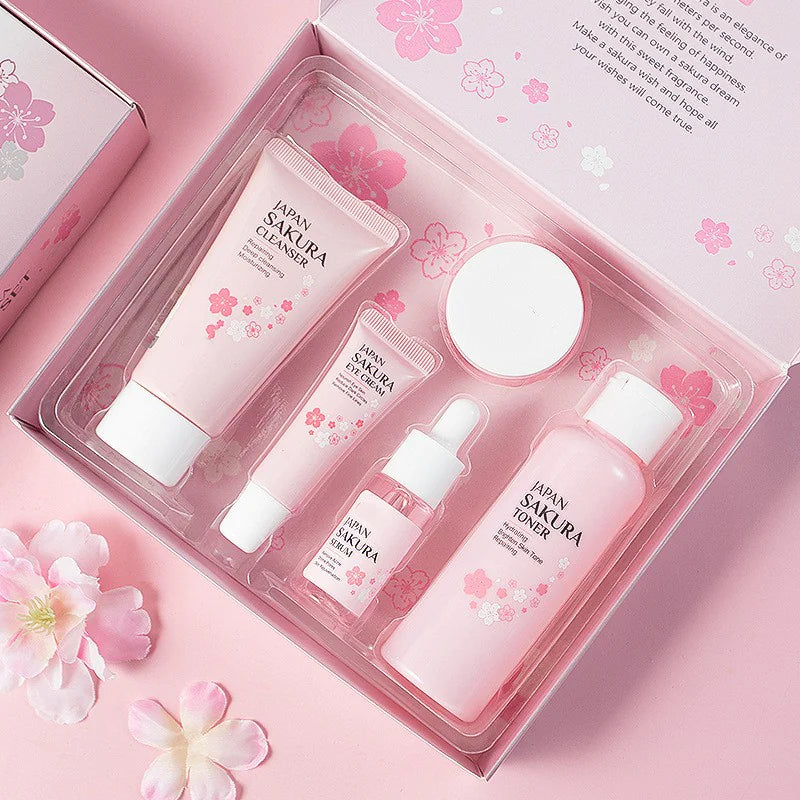 SAKURA Coffret de soins hydratants pour le visage