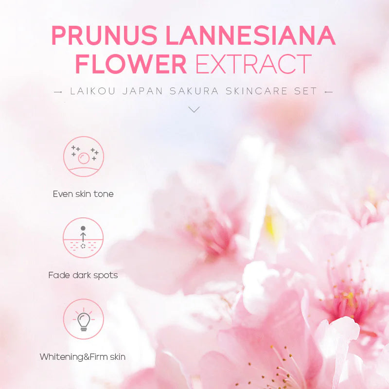 SAKURA Coffret de soins hydratants pour le visage