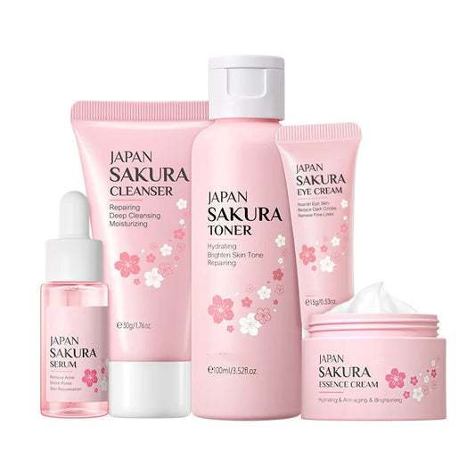 SAKURA Coffret de soins hydratants pour le visage
