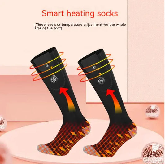 Chaussettes de ski chauffantes électriques